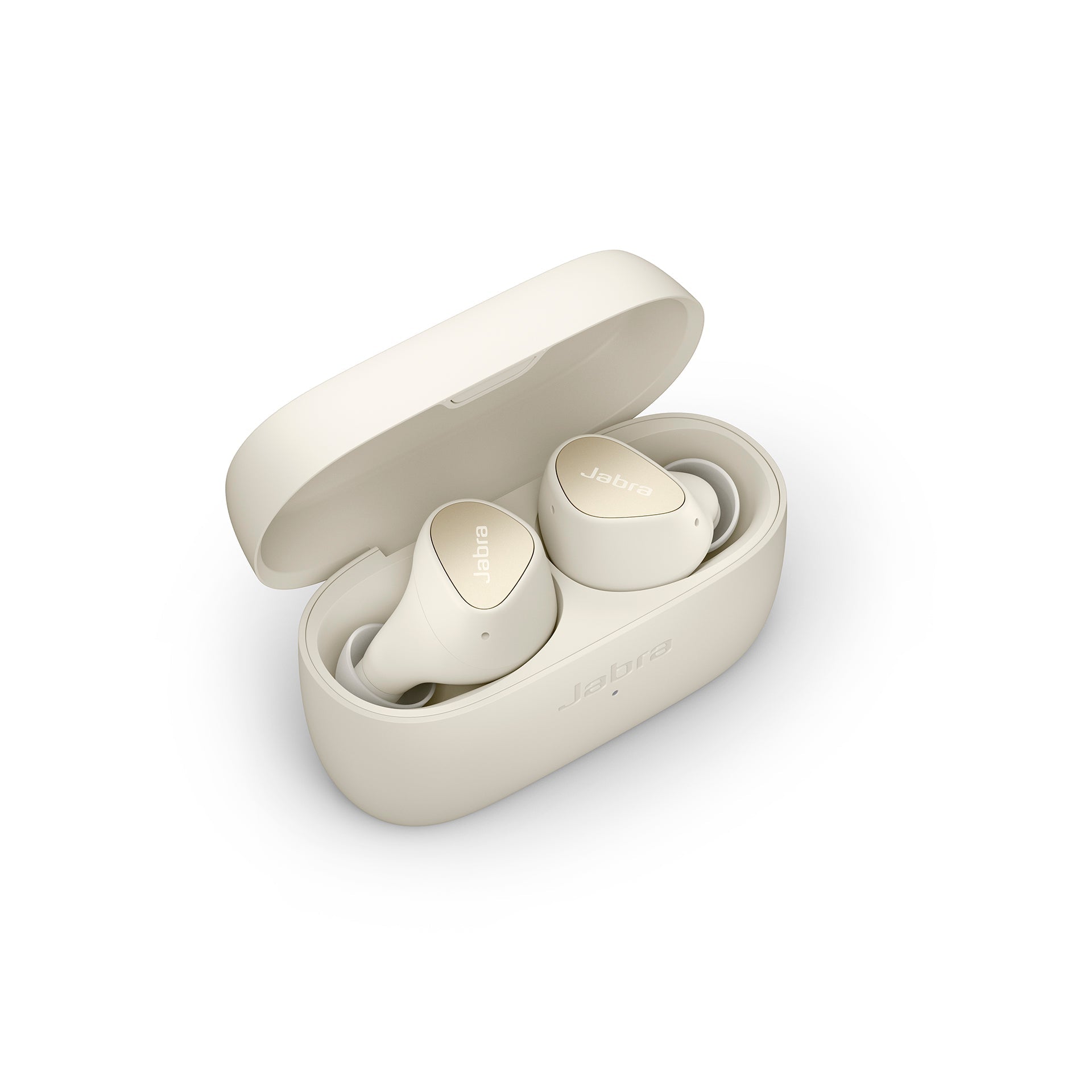 Jabra Elite 3 In Ear Wireless Bluetooth Earbuds – Noise isolating True Wireless buds with 4 built-in Microphones for Clear Calls, Rich Bass, Customizable Sound, and Mono Mode - Light BeigeHeadphonesUnique sound experience: The ergonomically designed wirel